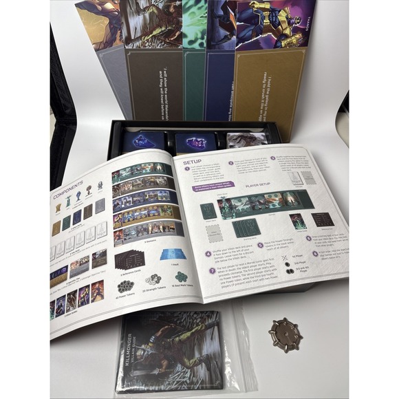 MARVEL VILLAINOUS: INFINITE POWER Board Game! Box Has Been open. - Picture 6 of 11